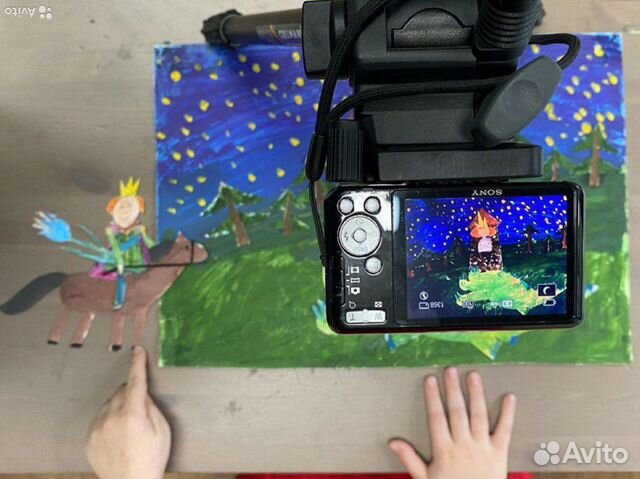 Мастер класс для детей (снимем мультфильмы )