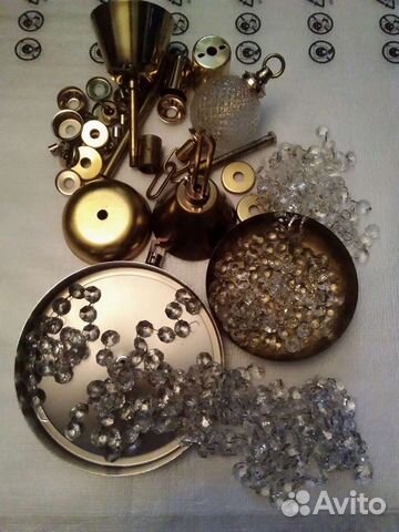 Хрусталь для люстры - Чехословакия