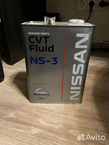 Масло трансмиссионное nissan CVT Fluid NS-3