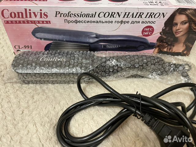 Щипцы гофре новые