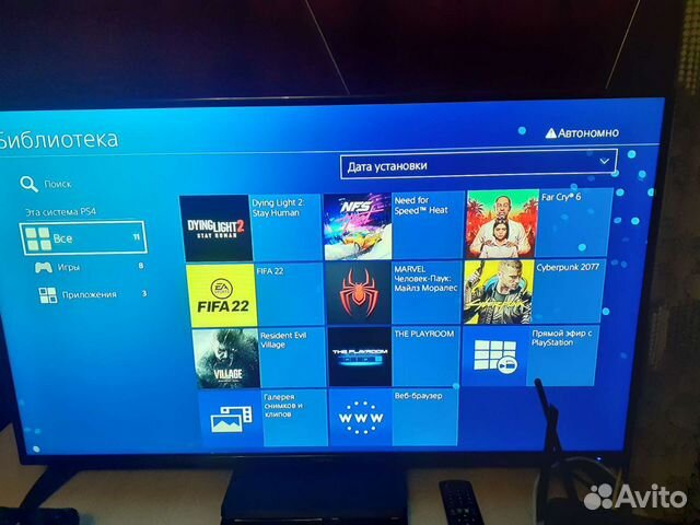 Sony PS4 прошита, возможен обмен