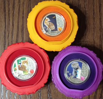 Монеты Ниуэ 2012 Кошки Серебро