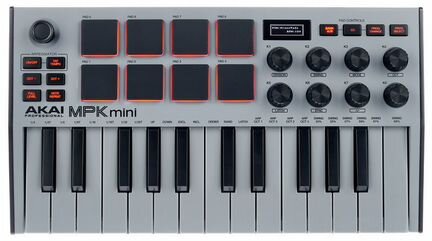 Midi-клавиатура akai MPK Mini MK3 (серый)