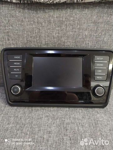 Магнитола оригинал шкода актавиа 2014