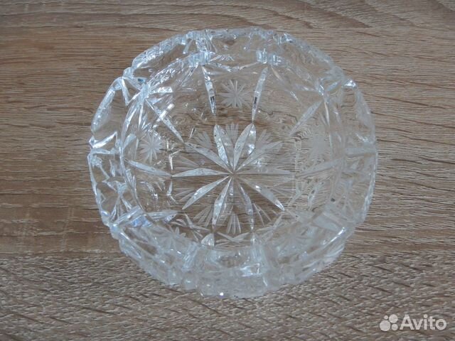 Хрустальная пепельница