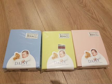 Простынь детская на резинке Daisy 60/120