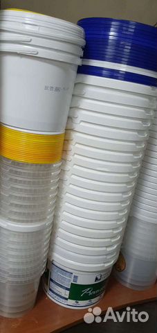 Бу ведра пластиковые 10л, 5л
