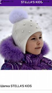 Новая зимняя шапка для девочки