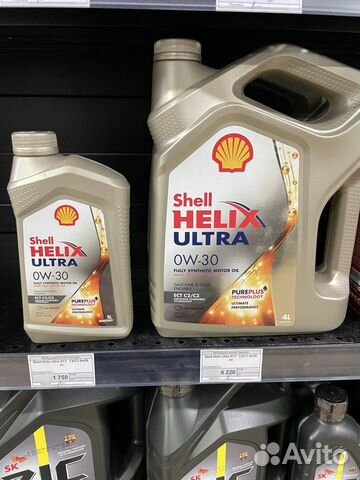 Shell helix ultra 0w30 масло моторное