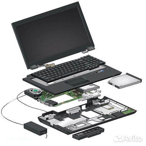 Корпуса и запчасти для ноутбуков DNS, dexp, ZET