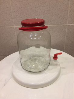 Банка 5 литров с краном