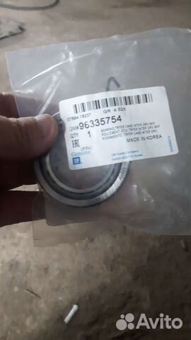 Подшипники GM на МКПП Шевроле Круз 1.8