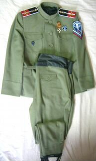 Форма поручика-корниловца полевая