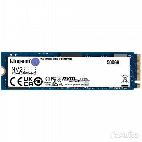 Внутренний SSD-накопитель 500Gb Kingston #367775