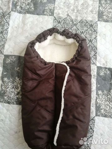 Зимний конверт в коляску