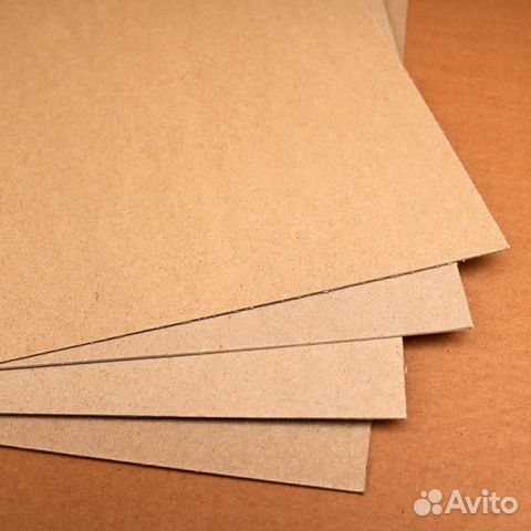 Картон обложечный в листах