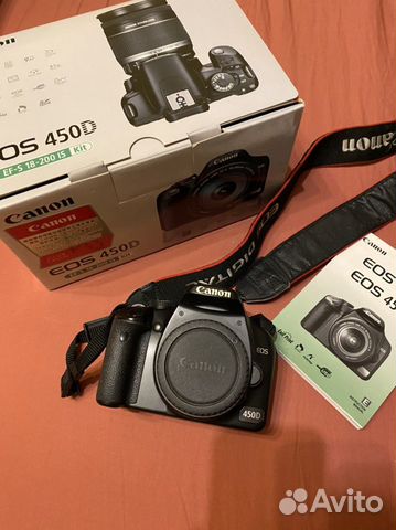 Canon 450d body без объектива