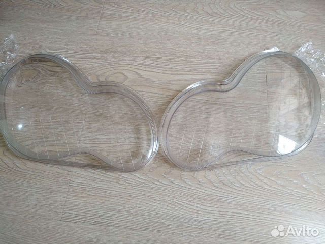 Стекла фар новые W203 2001-2007 цена за два стекла