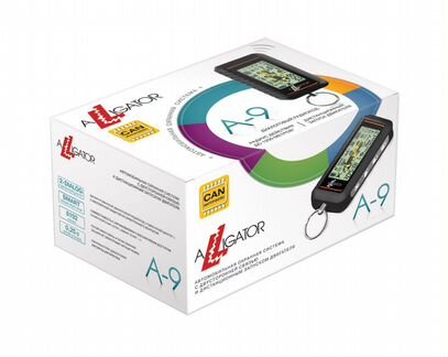 Сигнализация alligator A-9 (автозапуск) установка