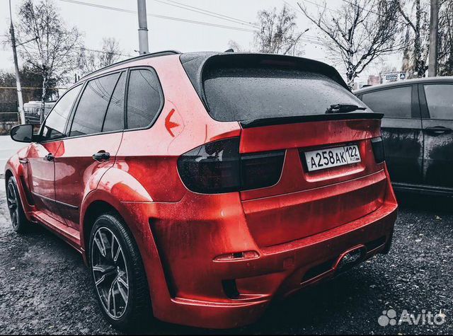 Спойлер лезвие для bmw x5 e70
