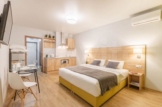 Квартира-студия, 23 м², 1 кровать