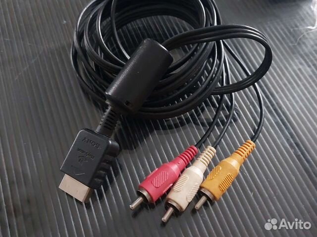 AV кабель для ps3/ps2/ps1 playstation 3 / 2 / 1