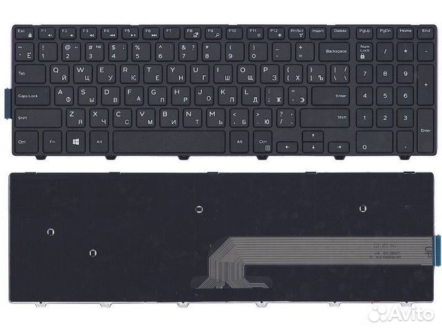 Клавиатура для ноутбука Dell Inspiron 15-3000, 15