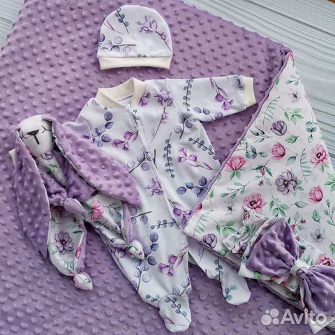 Конверт/набор на выписку для девочки