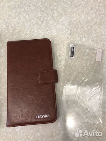 Чехол-книжка для смартфона+в подарок стекло