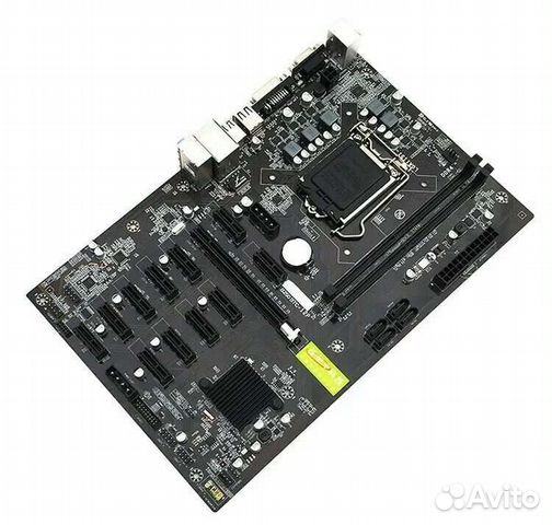 Материнская плата btc b250b + G4400