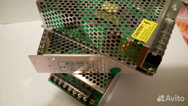 Блок питания для светодиодов ZP10-100W-12V.,8.3A