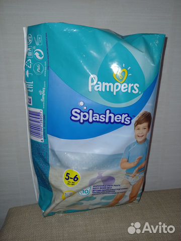 Подгузники для плавания памперс от 14 кг 10 шт/уп