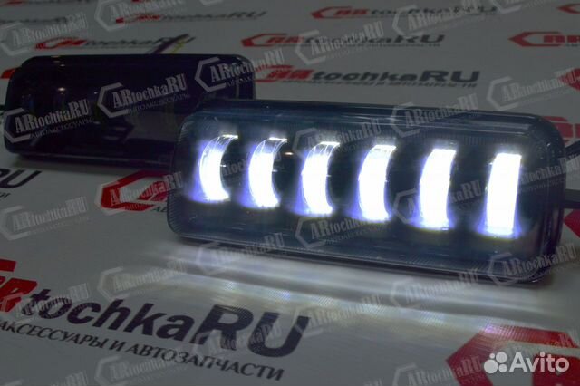 Led надфарники на ниву