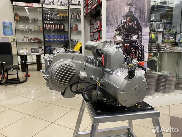 Двигатель в сборе YX 125 ATV реверс (3+1)