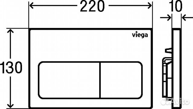 Инсталляция для унитаз Viega 8524.12 792848