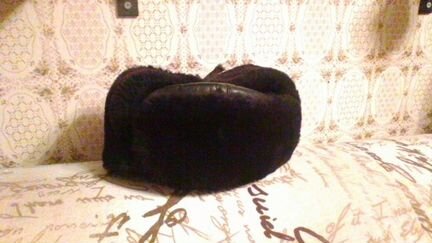 Шапка ушанка офицерская вмф