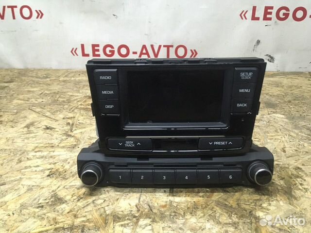 Штатная магнитола Hyundai Solaris 2