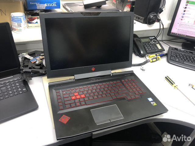 Ноутбук HP omen 17t-an100 в разбор по запчастям