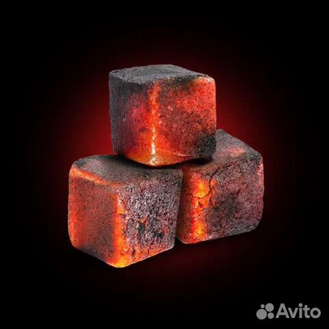 Уголь кокосовый для кальяна и барбекю 1кг