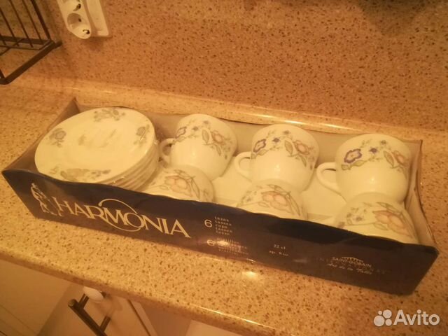 Чайный сервиз Crivisa Испания 6 персон