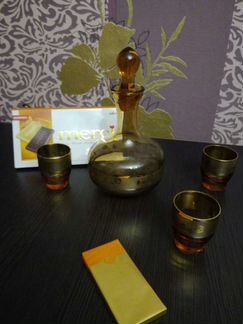 Графин со стопками. Богемия