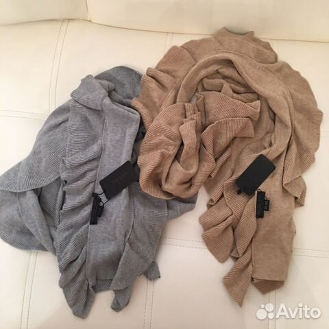 Шарф prada трикотаж новый