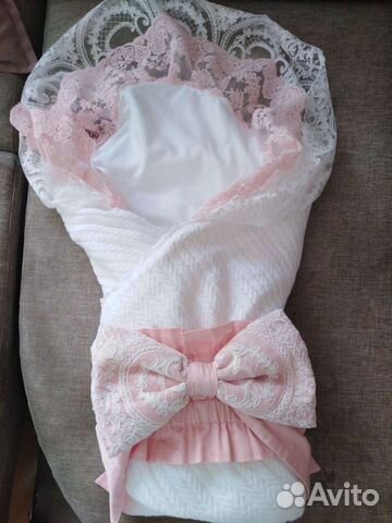 Конверт на выписку для девочки