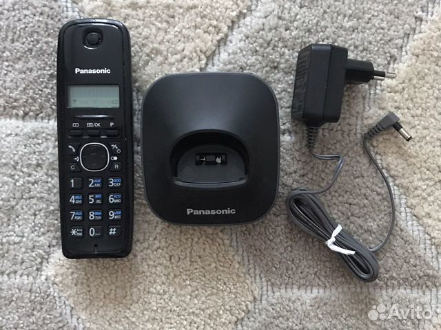 Телефон Panasonic KX-TG1611RU купить в Москве | Электроника | Авито
