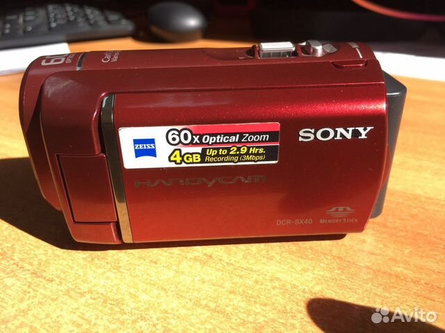 Видеокамера sony DCR-SX40E