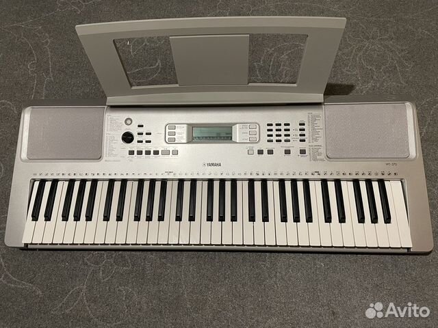 Синтезатор Yamaha YPT-370 купить в Санкт-Петербурге | Хобби и отдых | Авито