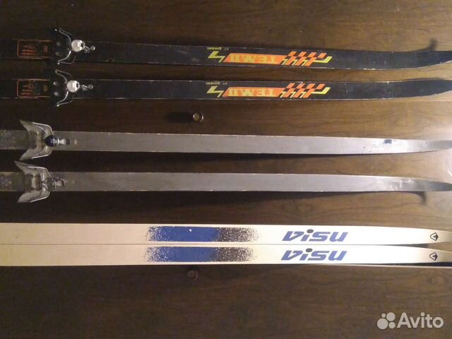 Лыжи беговые 205 см новые и бу