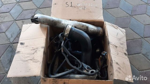 Патрубок mercedes w220 3.2 cdi