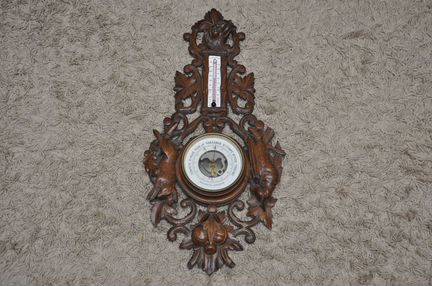 Барометр старинный настенный