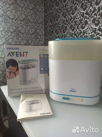 Стерилизатор для бутылочек avent